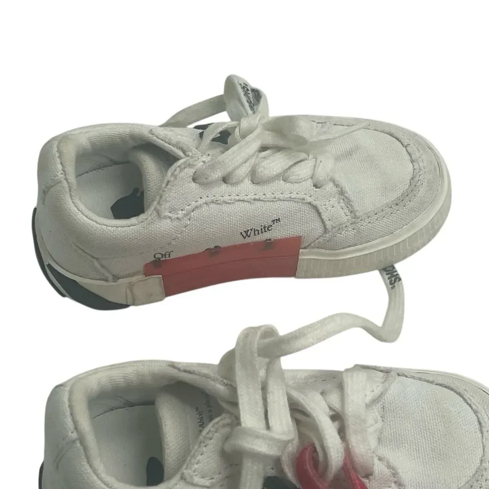 Off-White Kids Vulcanised- Sneakers 24” kids size 6 RARE